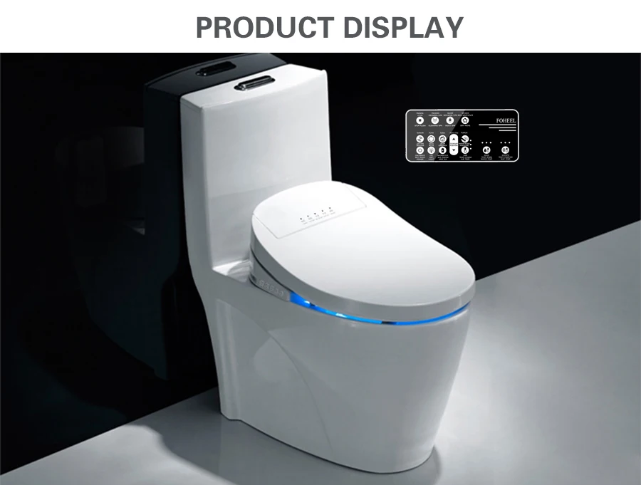 Intelligent Toilet Seat Smart Bidet heated Electric Bidet Cover toilet seat Led Light Wc smart toilet seat covers