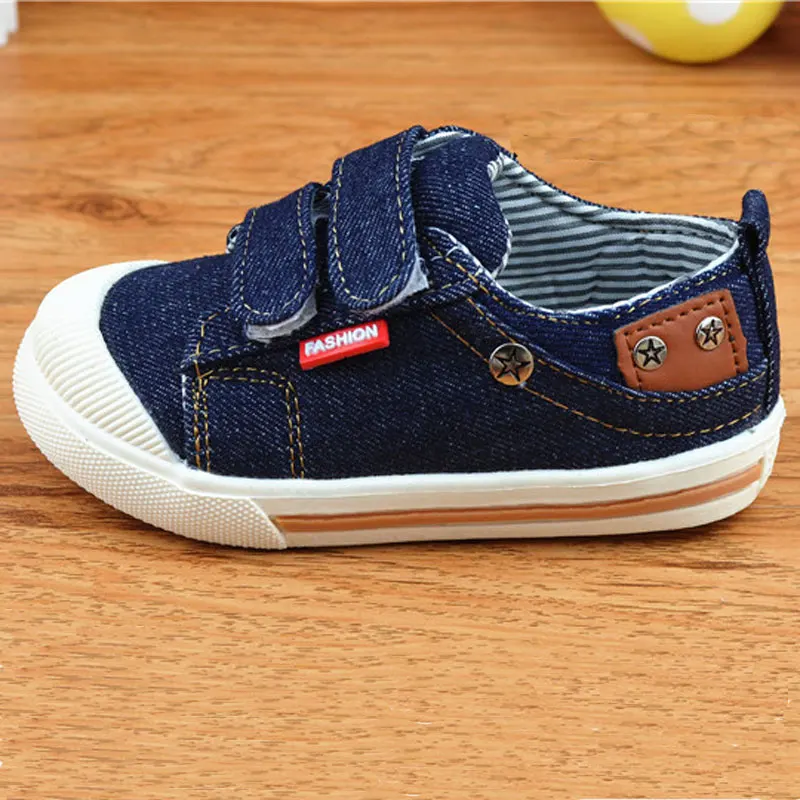 Детская обувь для девочек и мальчиков кроссовки джинсы полотняные детская