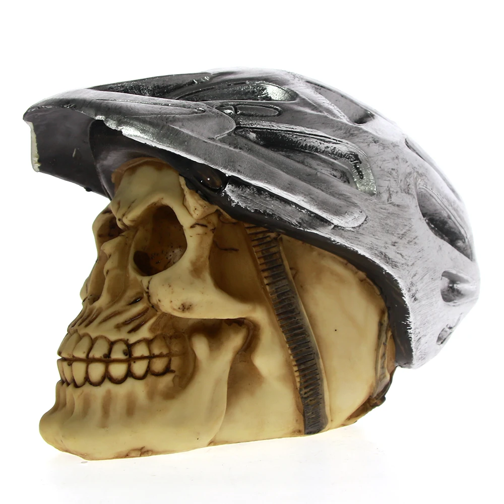 Готический череп украшение носить велосипедный шлем с велосипедным шлемом