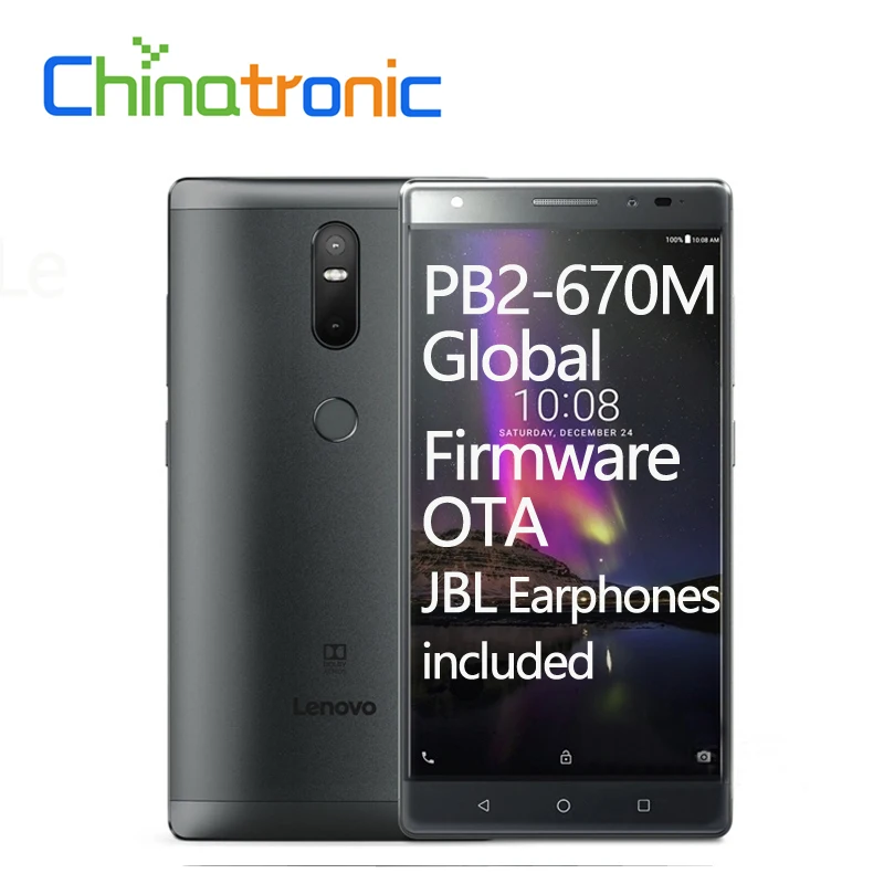 Оригинальный lenovo Phab 2 Plus PB2 670N глобальной прошивки 4G FDD мобильный телефон
