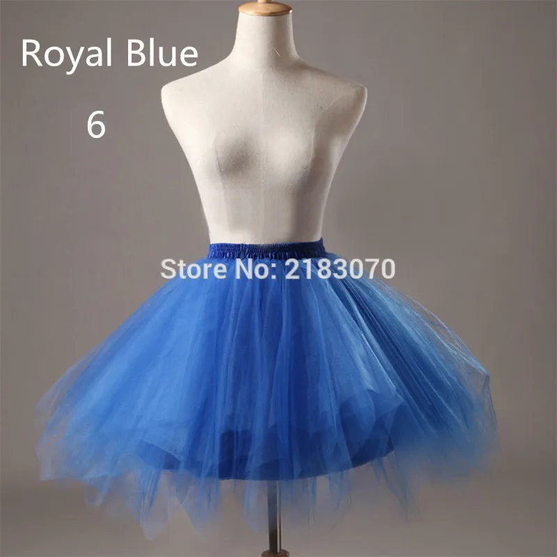 Многоцветный На Складе Короткие Юбки Для Свадебное Платье Аксессуары 2016 Дешевые