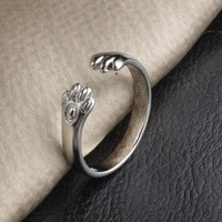 pretty cat claws design rings for girlfriendchildren cute animal ring party accessories wholesale hot sale