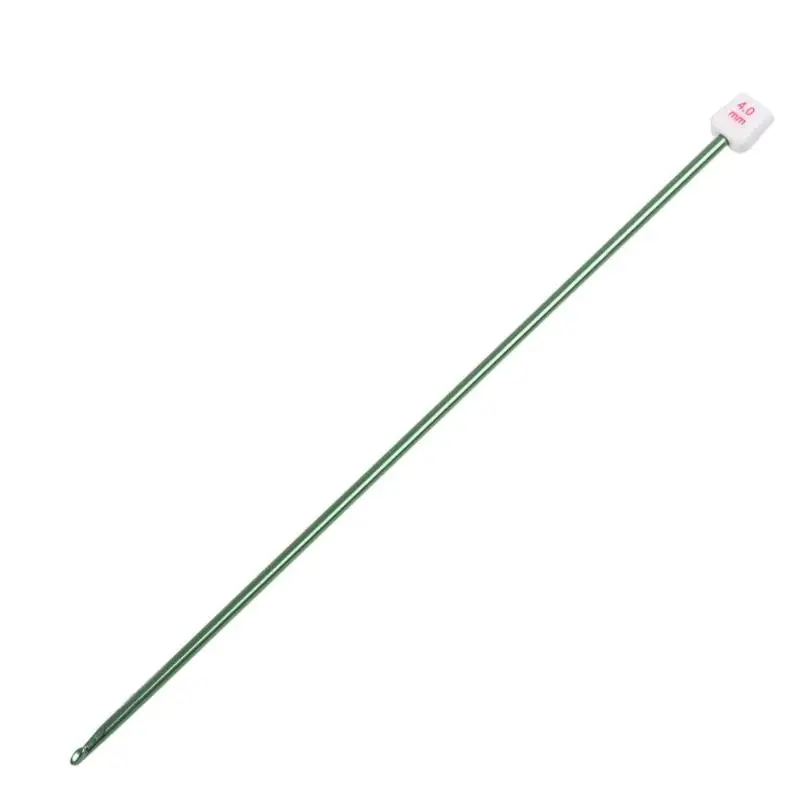 1PC 4mm 2 мм-8 мм алюминиевый сплав крючком Крючки связанный вручную свитер шарф швейные иглы инструменты для плетения - Цвет: 1PC 4mm