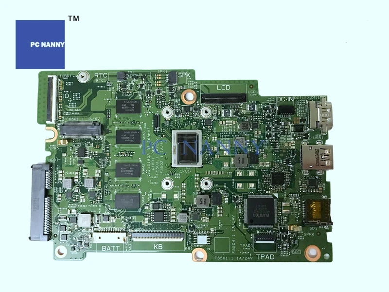 Материнская плата PCNANNY K08PT 0K08PT 15250 1 для DELL INSPIRON 11 3000 3179 w/ Intel Core m3 7Y30 класс A