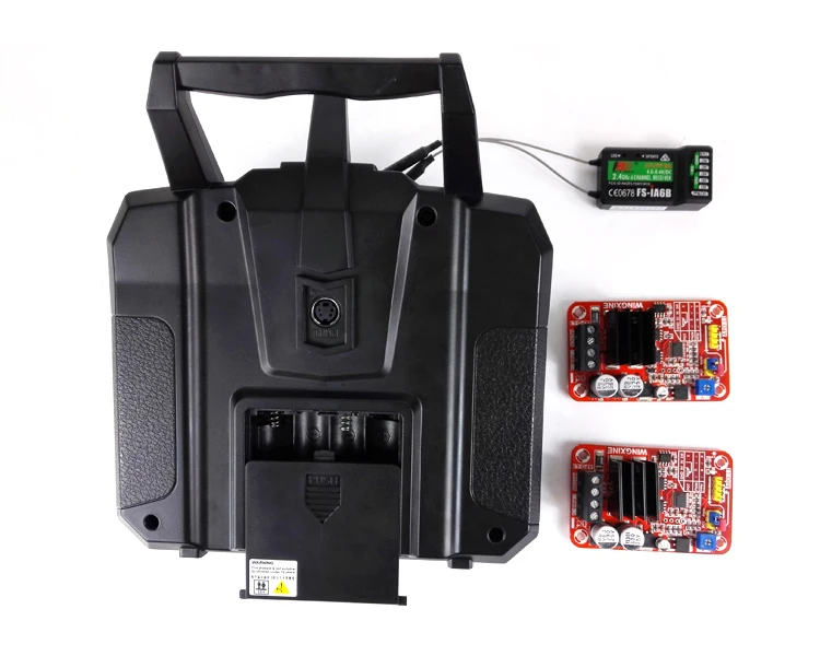 FS i6 2 4G 6 канальный Радиоуправляемый передатчик с приемником. Плата управления