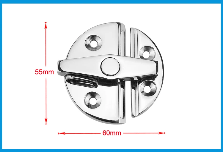 Морской класс нержавеющая сталь 316 лодка Дверь Шкаф люк круглая кнопка поворота