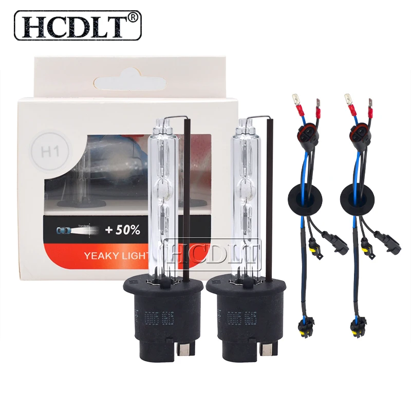 HCDLT Оригинал 35 Вт Yeaky 4500K 5500K 6500K Xenon H1 H7 H11 H3 HB3 9005 HB4 9006 D2H ксеноновая лампа