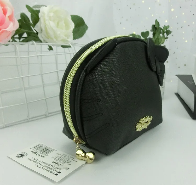 Клатч kitty hello kitty, одноцветная сумка для хранения на молнии, XW-230