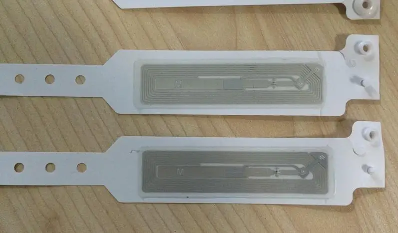 Электронный медицинский RFID браслет ПВХ метка водонепроницаемая NFC смарт