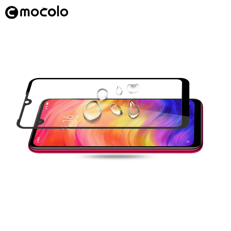 Закаленное стекло для Xiaomi Redmi Note 7 полноэкранная защитная пленка MOCOLO 3D redmi note pro gobal