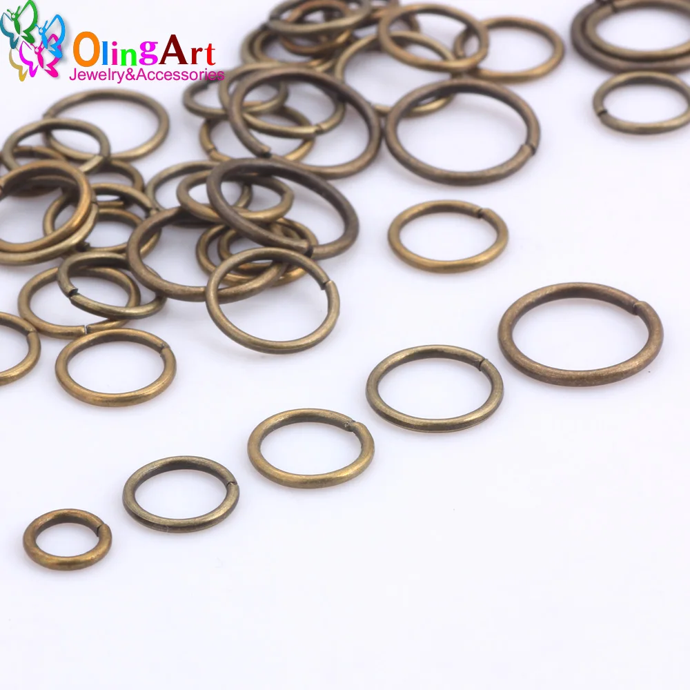 Золотое кольцо OlingArt для изготовления ювелирных изделий диаметр провода 1 0 мм 6