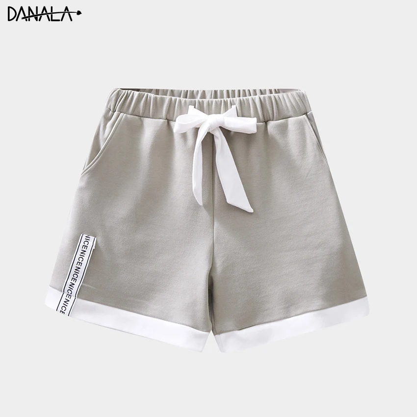 DANALA 100% хлопок повседневные наборы пижам женская летняя одежда для сна с коротким