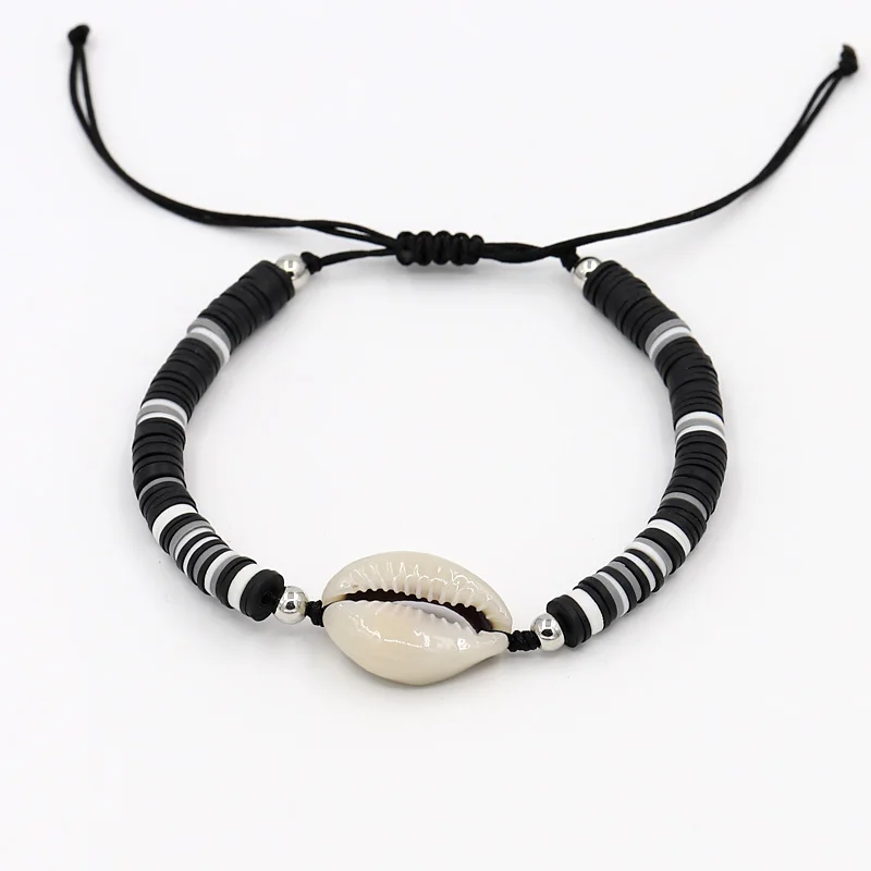 Женские браслеты регулируемые полимерные глиняные бусины браслет женский