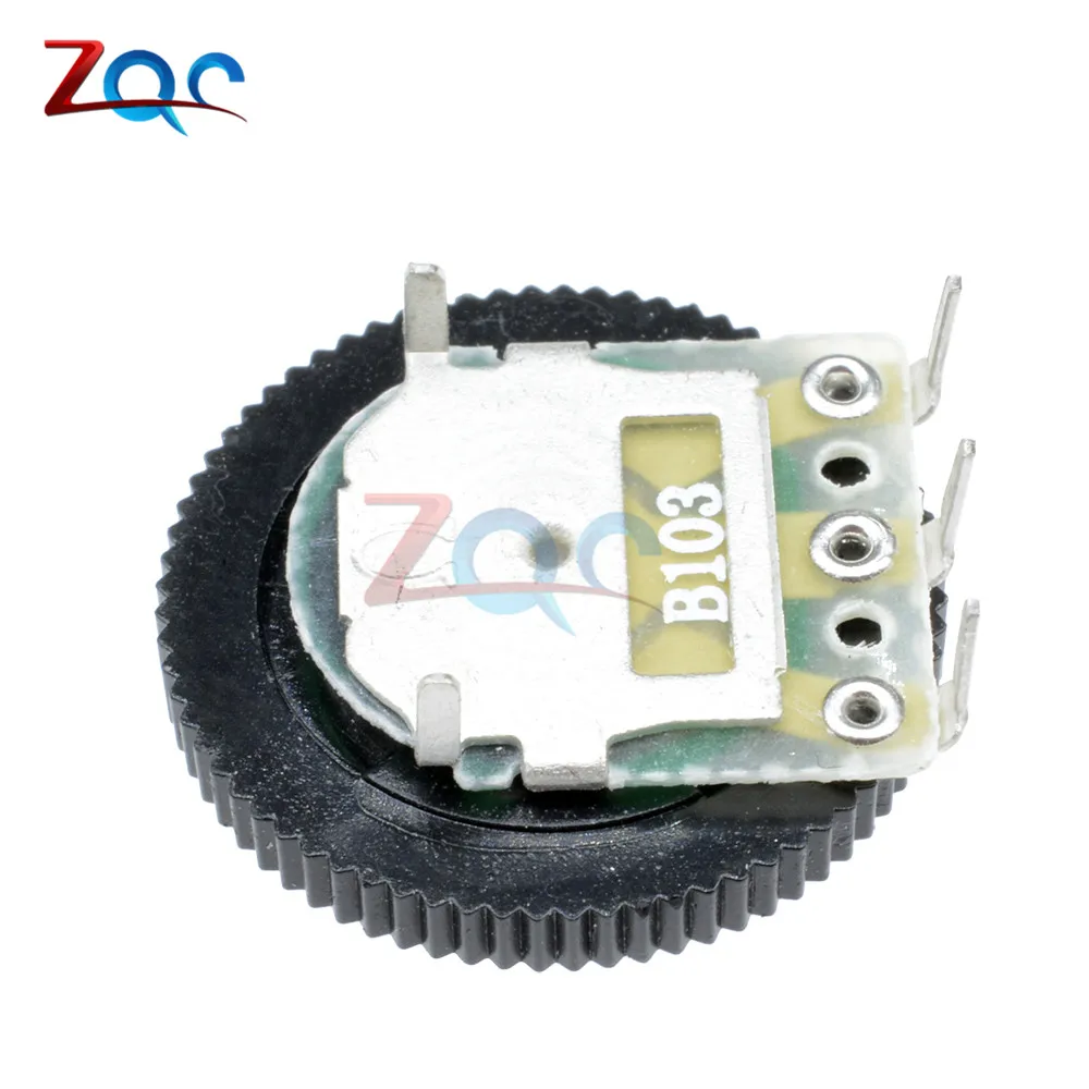 10pcs Dual Potentiometer B103 10K Audio Diameter | Инструменты