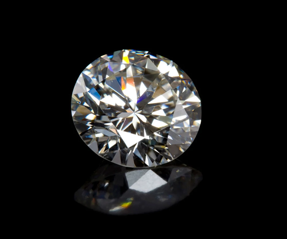 RINYIN свободный драгоценный камень 2.0ct бриллиант белый D Цвет VVS1 отличный крой 3EX