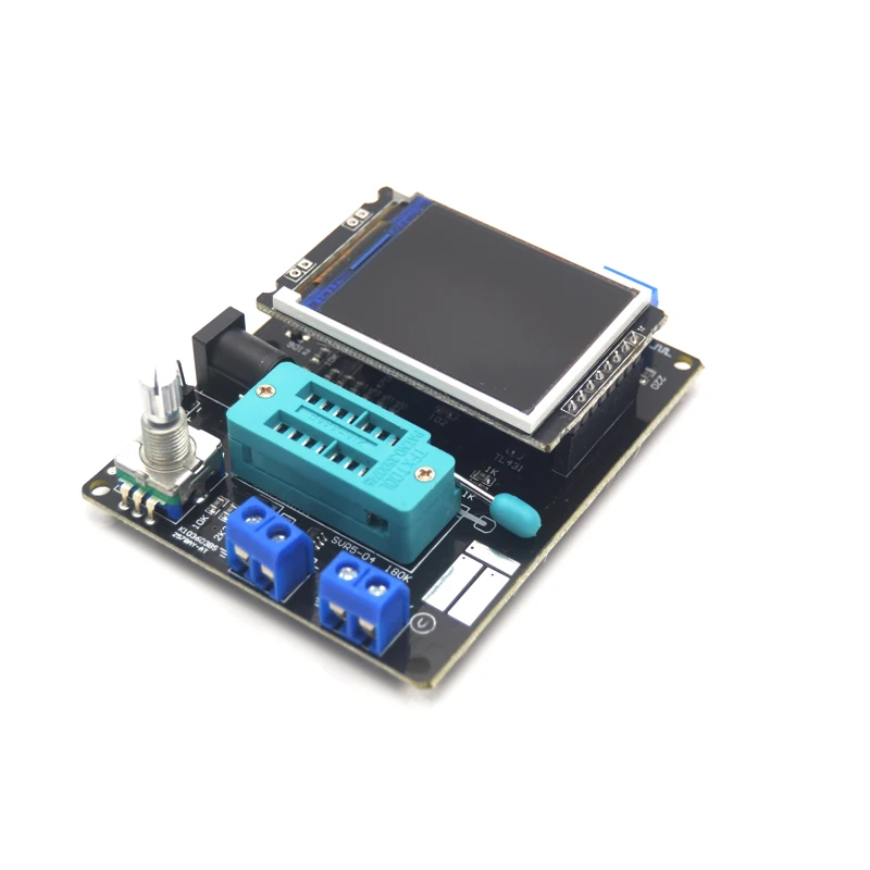 Испытательный тестер транзисторов SCM ATMEAG328P TFT Display M328 измеритель емкости диодов LCR