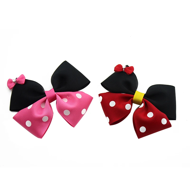 2.75 Inch hair bows Handmade DIY Hairpins Birthday Party Outfit Boutique Hair Accessories for Children Newborn | Детская одежда и