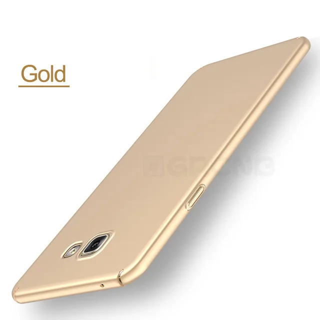 gold Жесткий ПК чехол для samsung Galaxy C5 C7 C9 Pro C8 S7 S8 S9 S10 Note 8, 9, 10, бронированый чехол для Galaxy J3 J5 J7 чехол - Цвет: gold