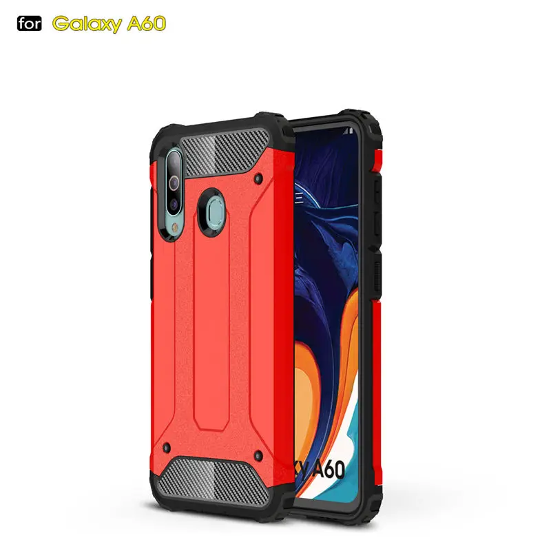 Силиконовый противоударный чехол для Samsung Galaxy M10 M20 M30 A10 A20 A30 A40 A50 A60 A70 A20e A40S Armor Hybrid