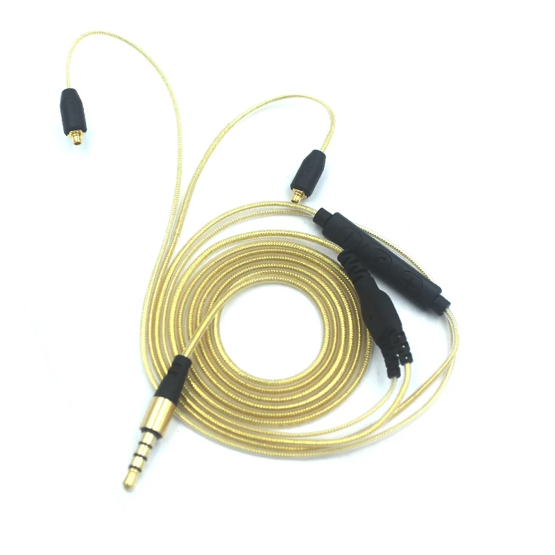 Pizen обновление M21 MMCX кабель для наушников с микрофоном shure se535 se846 ue900s наушники