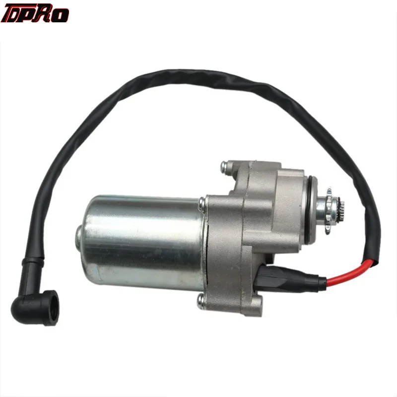TDPRO 2 стержня дно Электрический старт стартер для 50cc 90cc 110cc 125cc Quad Dirt Bike ATV Go Kart Багги питбайк аксессуары