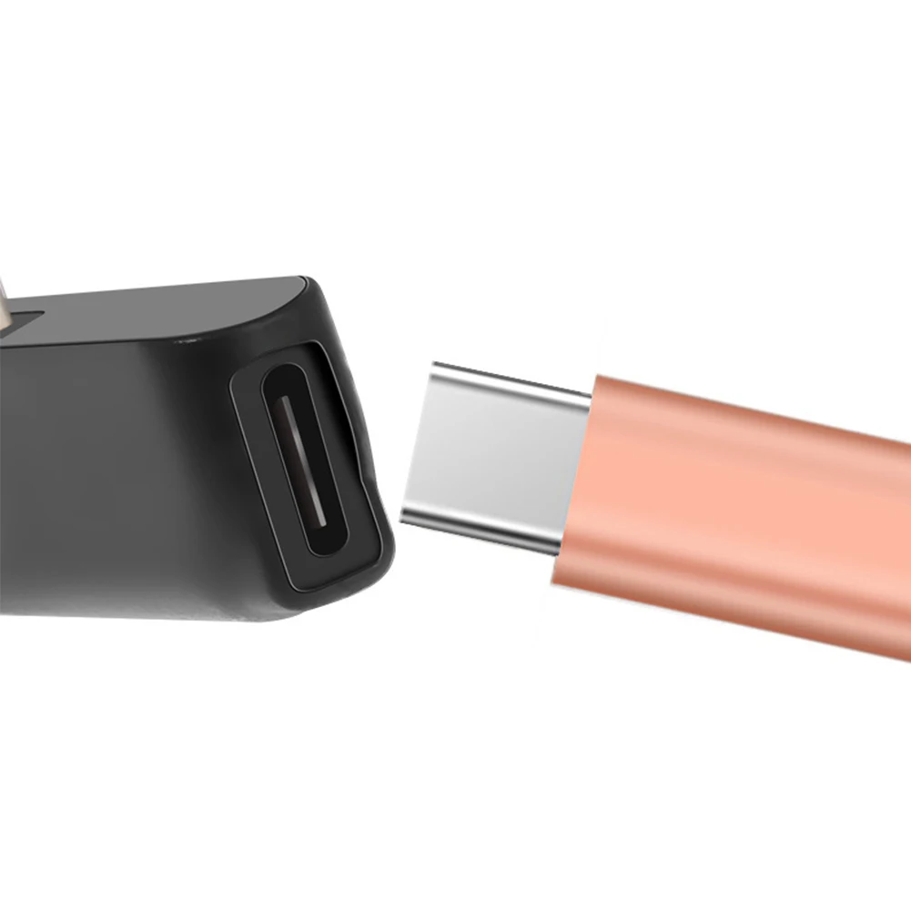 Адаптер type C Micro USB портативный смартфон для зарядки Т-образного разъема игры