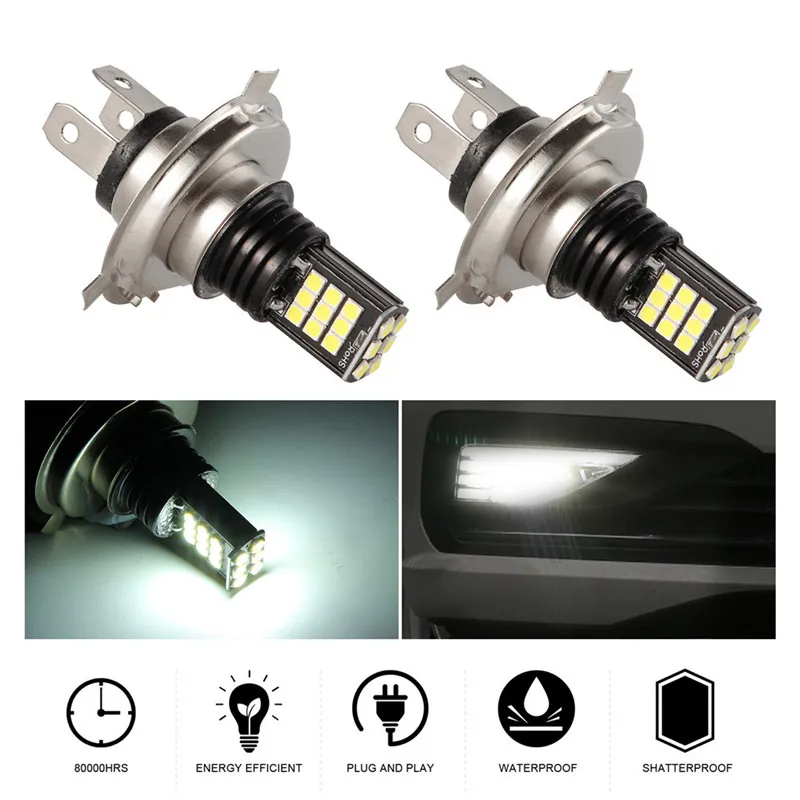 WUPP светодиодный подвесной светильник 2 шт. H4 9003 3030 24 SMD автомобильный