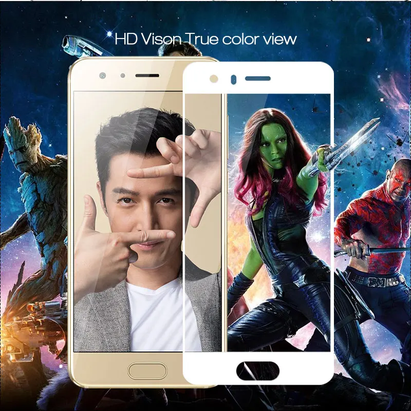 Закаленное стекло с защитой от царапин для Huawei Honor 9 Взрывозащищенная закаленная