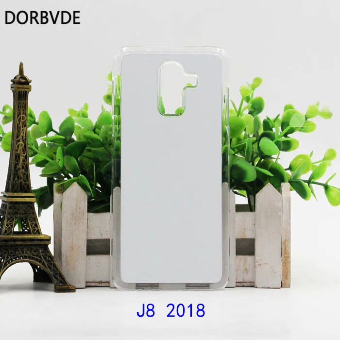 Сублимационный чехол 2D для Samsung J8 2018 j6 prime жесткая пластиковая задняя крышка с