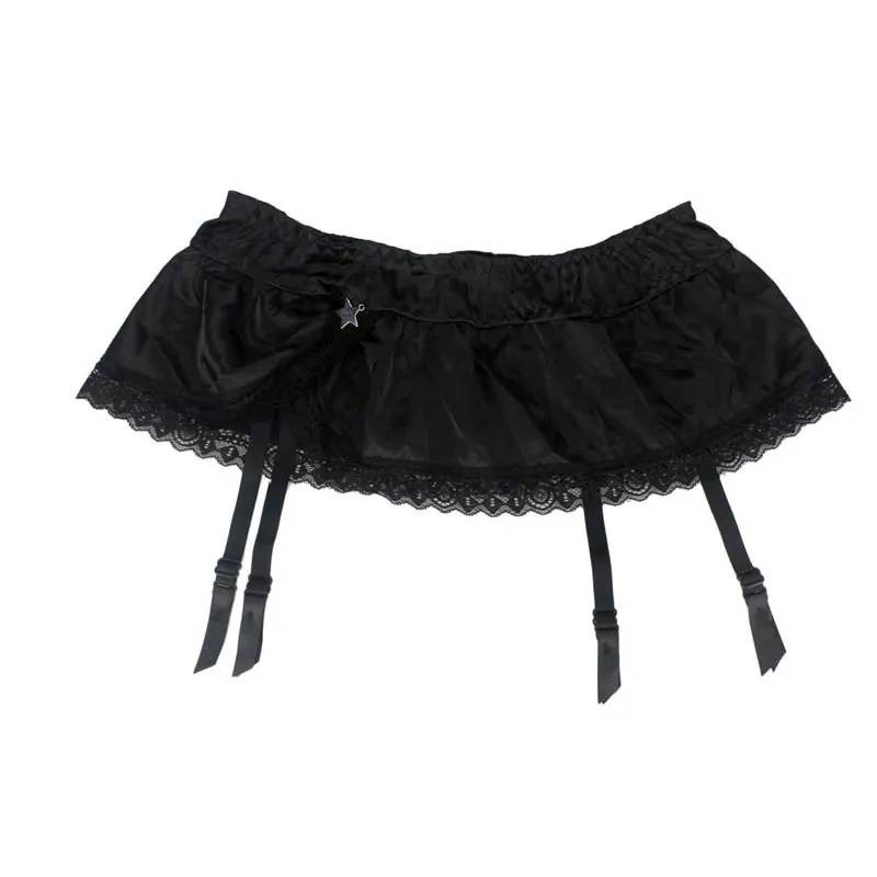 Модный новый черный женский/женский сексуальный пояс для чулок модный кружевной