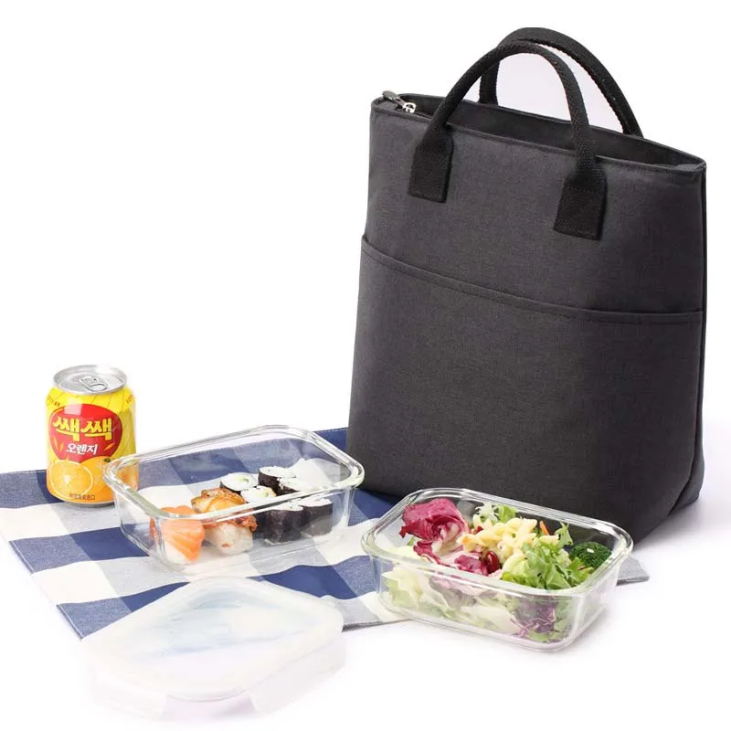 9L big lunch bag thickening cooler insulated picnic handbag food drinks fresh carrier thermal shop tote cool ice pack | Багаж и сумки