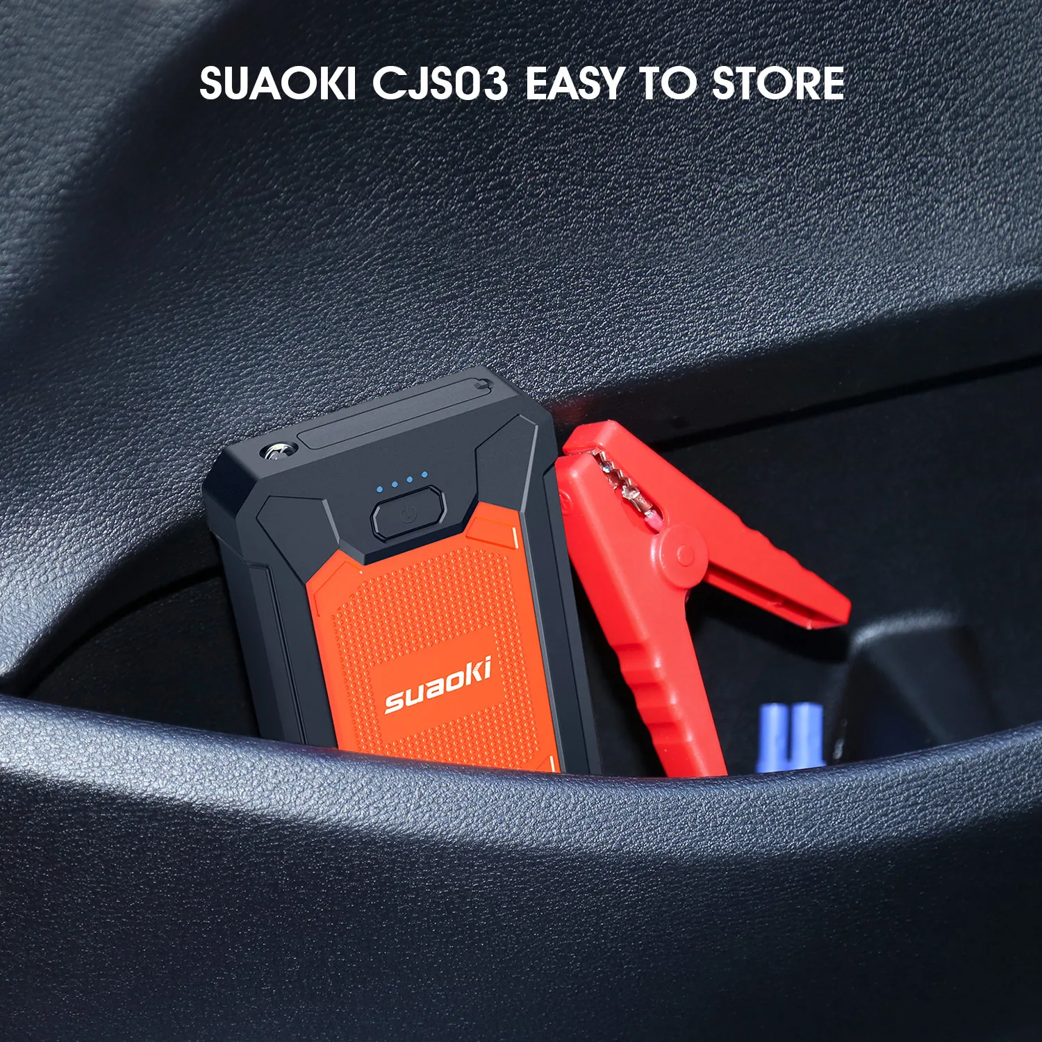 SUAOKI CJS03 600A пиковый стартер для автомобиля 4л газ или 2л дизельный двигатель портативный умный аккумулятор зажим для 12 В автомобилей автомобили грузовики