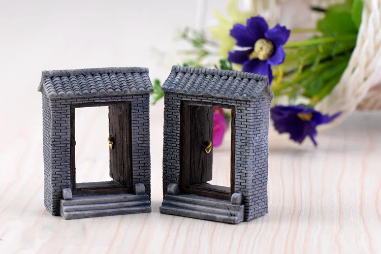 Мост хижина весенний Фотофон с изображением мельницы дома замок ограждения мини