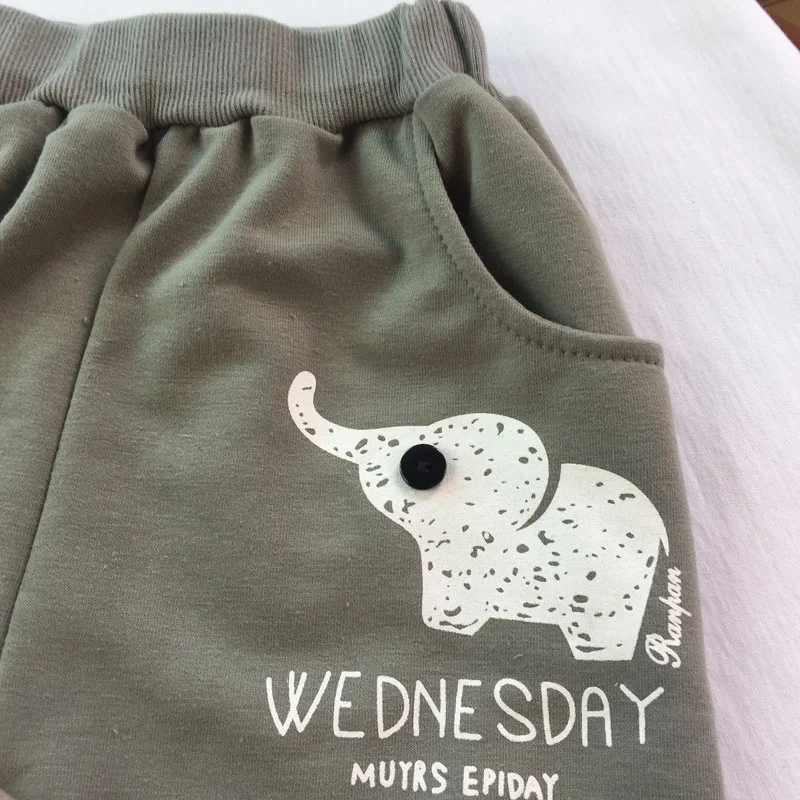 Новинка сезон осень весна комплекты одежды из хлопка для маленьких мальчиков и