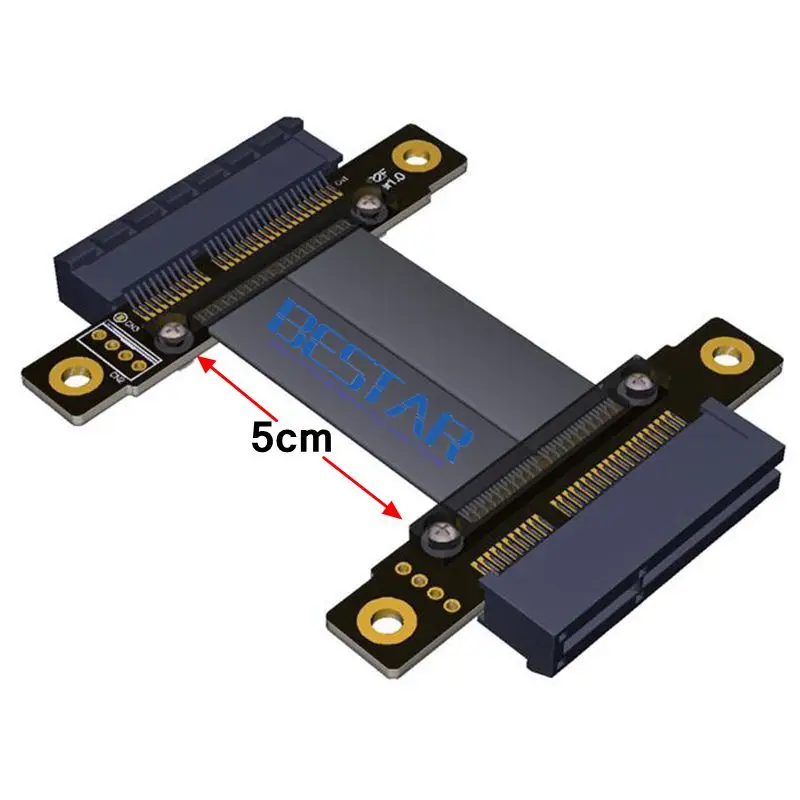 Удлинитель pci-e от 4 до шт. переходник pcie x4 Кабель-адаптер PCIe3.0 32 Гбит/с защита
