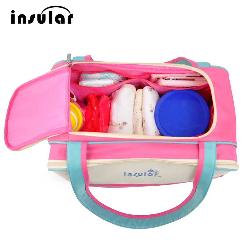 Large Capacity Baby Diaper Bags for Maternity Mom Multifunctional Mummy Bag Nappy Changing Stroller Organizer 8033 | Мать и ребенок