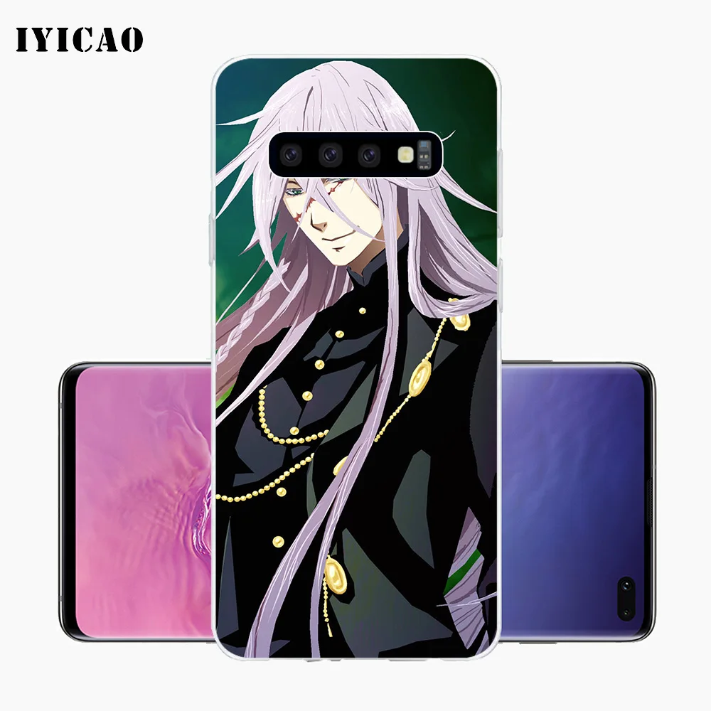 IYICAO Under taker Black Butler Soft Silicone Phone Case for Samsung Galaxy S10e S10 S9 S8 Plus S7 Edge TPU Cover | Мобильные