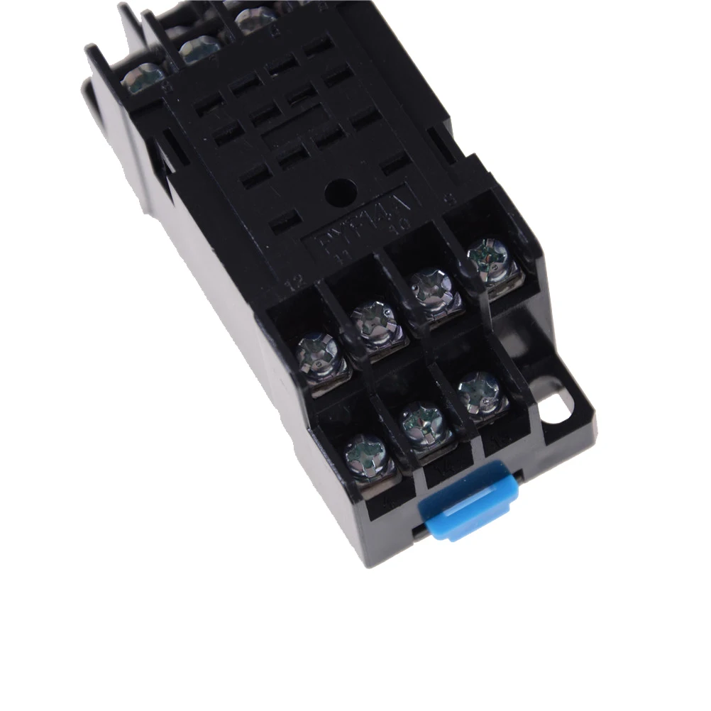1 шт. PYF14A DIN Rail Мощность основание релейного разъема 14 иголок для MY4NJ HH54P MY4 LW мини |