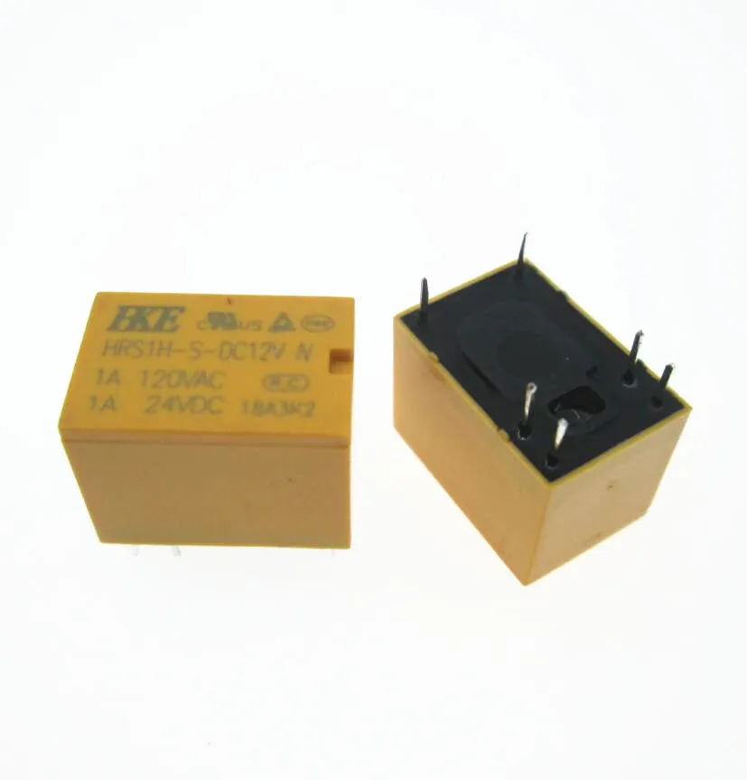 Горячие Новые телекоммуникационные 12V реле HRS1H S 12VDC DC12V 12В 6PIN|hke relay|hke |