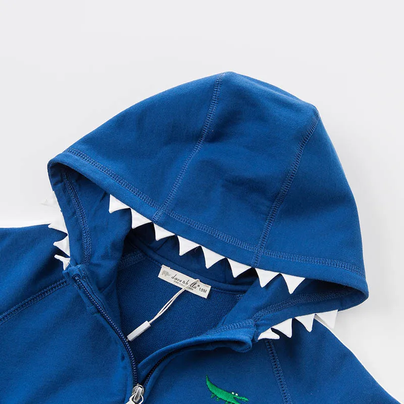 dave bella spring infant baby boys fashion hooded coat kids toddler children hight quality clothes DBA6376 |