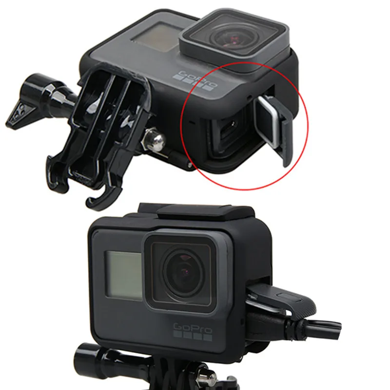 Anordsem для GoPro аксессуары Hero 7 6 5 защитная рамка чехол видеокамеры каркас камеры Go Pro