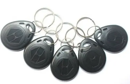 100 шт. брелоки RFID EM 4100/4102 чип Брелоки 125 кГц бесконтактные