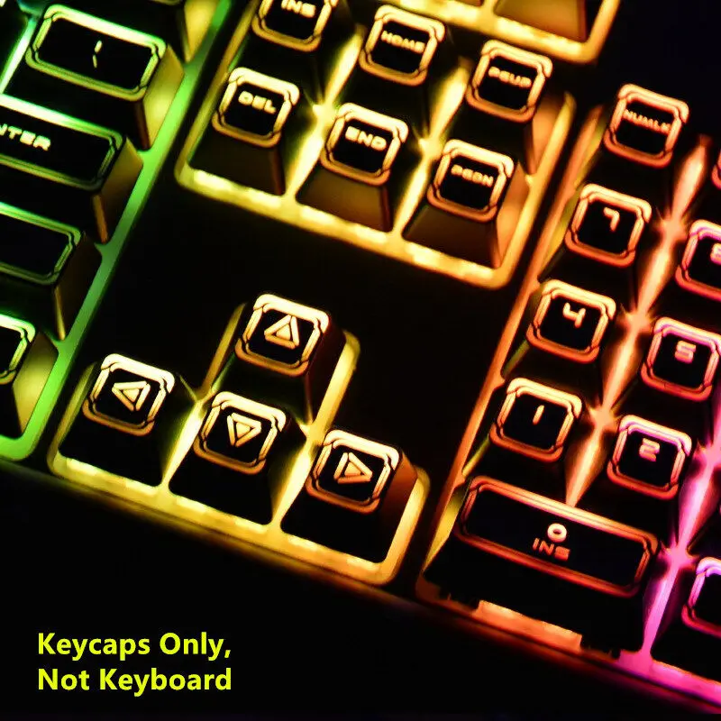 104 клавиш лазерная подсветка ключ крышка s для Corsair K70 K65 RGB K95 Strafe Механическая