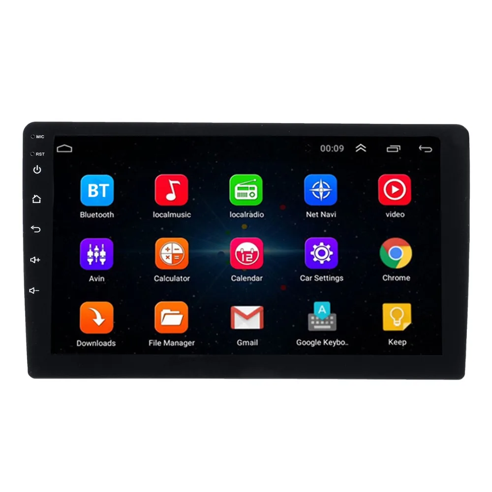 10,1 ''Автомобильный мультимедийный плеер 2G+ 32G 2 din, автомобильный стерео gps радио для Android 7,1 HD Навигация Аудио bluetooth wifi MP5 плеер