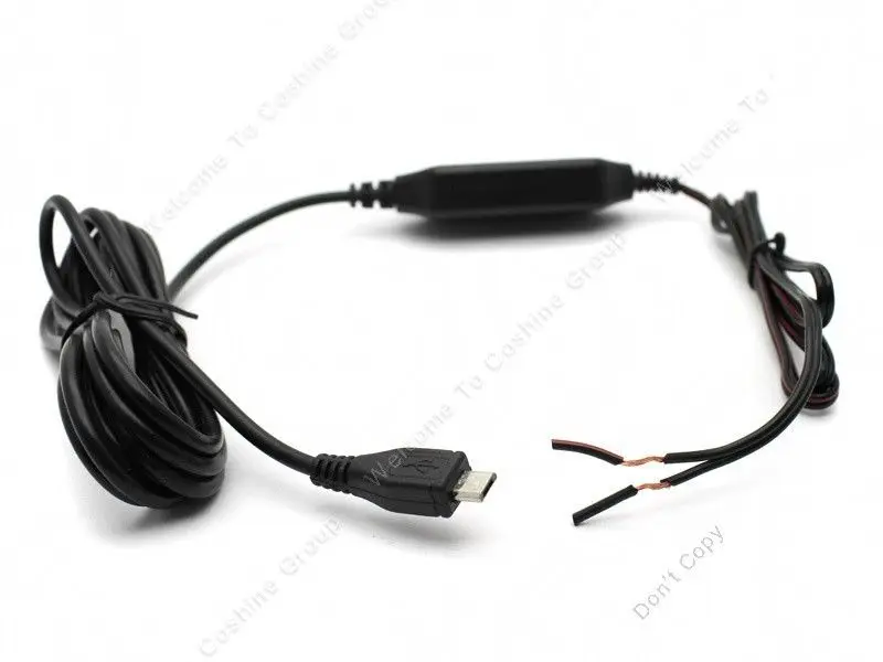 Адаптер для кабеля с 12 В на 5 разъемом Micro USB камеры DVR 0803 0805 0806 0903 Blueskysea