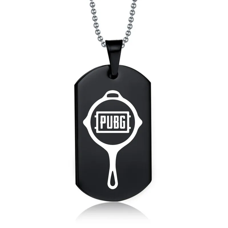 YOUREM модные игры боя ожерелья для женщин мужчин нержавеющая сталь pubg ожерелье