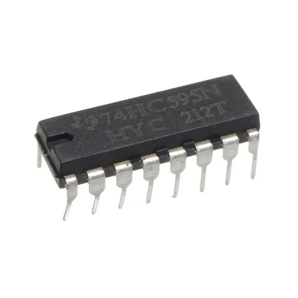 25 шт. SN74HC595N 74HC595 74HC595N HC595 DIP-16 8 бит регистр ИС Интегральные схемы | Электронные