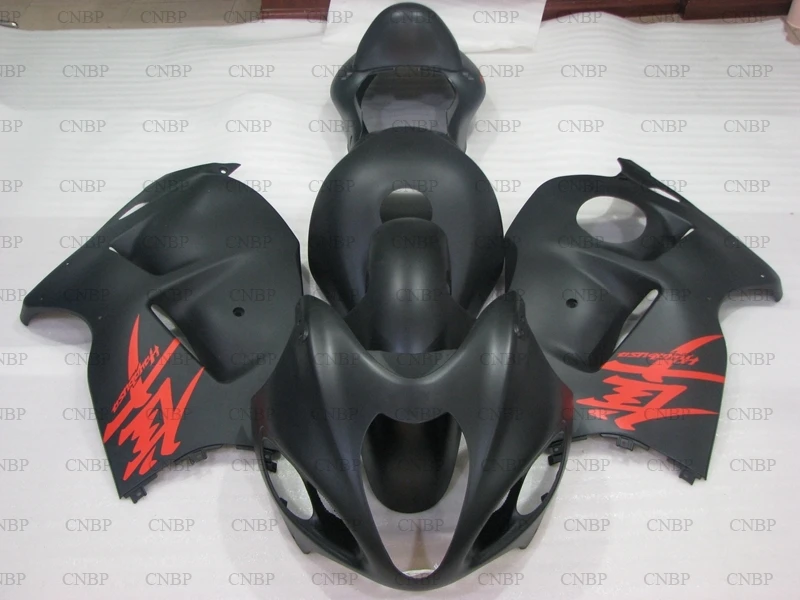 Для Suzuki GSXR1300 2001 Abs обтекатель HAYABUSA 1997 2007 матовый черный красный набор для всего