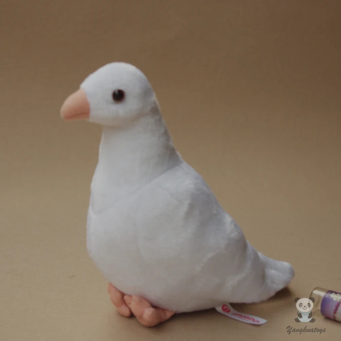 

about 23cm lovely white dove plush toy peace bird soft doll kid's toy Christmas gift s2609