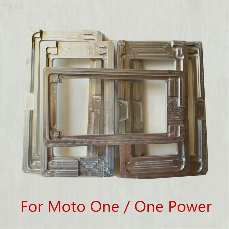 

LCD Outer Glass Position Alignment Glue Mold Aluminum Metal mould For Motorola Moto One Power